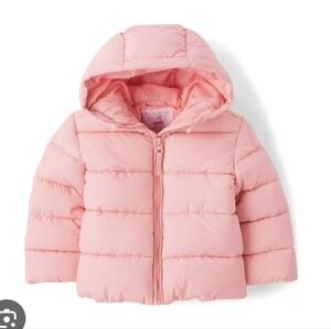 The Children's Place Toddler Puffer Coat Pink Size 2T